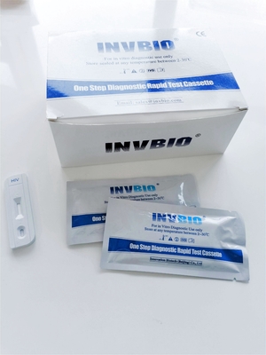 항체 Hiv 1시 2분 신속 시험 장비 아교질금