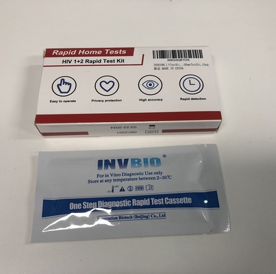 빠른 핑거 귀찮은 사람은 Std 빠른 Hiv 혈액 시험 키트 Ce Iso 증명서를 결정합니다