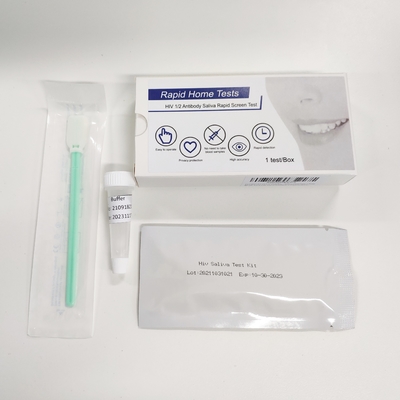 의학 Ivd 전염병 급속한 시험 장비 1단계 HIV 타액