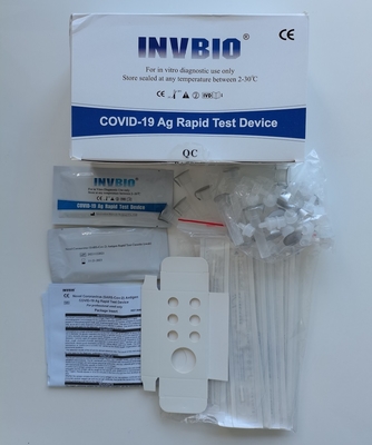 새로운 코로나바이러스 Sars-Cov-2 항원 신속 시험 카세트는 CE 마크를 청소합니다