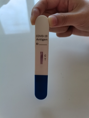 99% 정확성 롤리팝 항원 검사 1단계 구강 Sars-Cov-2 침 Ce Fsc