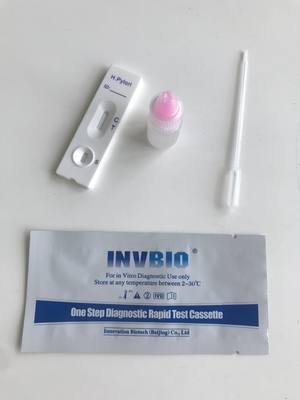 CE 보존혈액 혈청 Ｈ 유문 카세트 검사 Ab 빠른 스트립