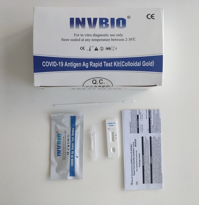 빠른 Covid-19 감염 항원 장비 셀프 테스팅