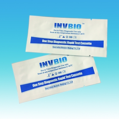 99% 정확도 전염병 급속한 시험 장비 전혈 3선 HIV 카세트