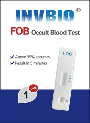 Invbio One Option Fobt 검사 배설물 은밀한 혈액