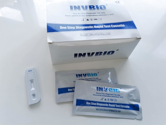 반대 Hiv 1/2 전염병 신속 시험 장비 Ivd 면역 분석법 Hiv 탐지 보존혈액