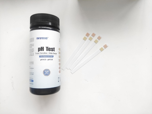 소변과 시험체 Ph에 대한 타액 검사 100 PC Ph 종이 조각