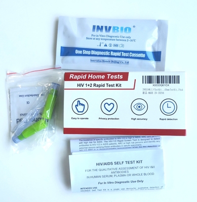 4번째 세대 1/2 Hiv 신속 시험 장비 안티젠 Ag Ab 매독과 Hiv는 증상을 나타내서 돕습니다