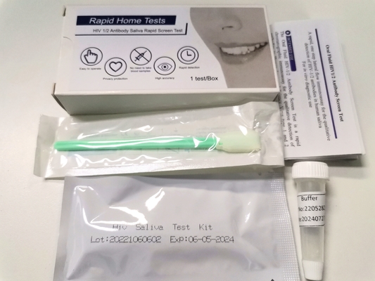 집 99.28% 민감도에 있는 타액 빠른 Hiv 시험 키트