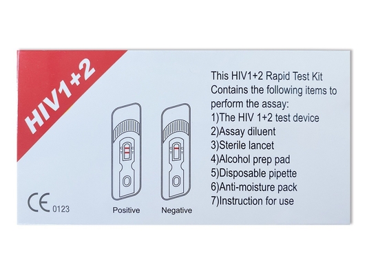 Ag Ab 매독과 Hiv 지원을 위한 40 PC 빠른 진단 시험 장비