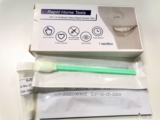 무료샘플 Hiv 검사 빠른 장비 타액 가정용