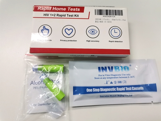 Hiv 1+2 항체 신속 시험 장비 보존혈액 25 PC / 상자