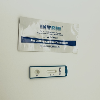 밀폐 파우치와 성병연구소식테스트 빠른 진단 시험 장비 Std 매독 검진 테스트