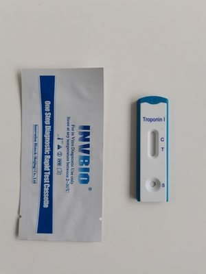 트로포닌 I 트니 검사 보존혈액 / 혈청 / 플라스마 빠른 증상을 나타내는 트로포닌 카드