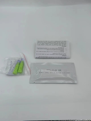 빠른 수직 플로우는 집 빠른 검출에 단일 스텝 Hiv 1시 2분 시험 키트를 돕습니다