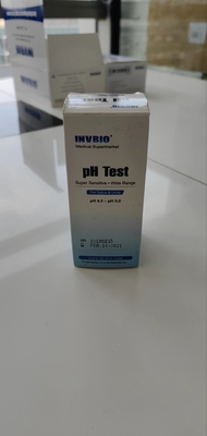 Ph 단백질을 위한 가지고 다닐 수 있는 빠른 증상을 나타내는 MSDS 소변 시약 스트립 검사