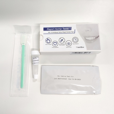 99% HIV 구강 스랩 검사 정확성 Invbio In Vitro 진단 사용