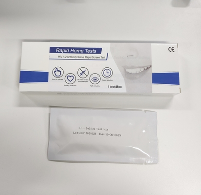 99% Oraquick 침 HIV 구강 스랩 검사 정확성 Invbio In Vitro 진단 사용