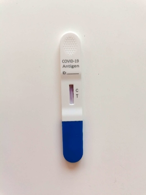 빠른 정확한 코비드 항원 시험 키트 타액 본인 시험 키트 25 PC / 상자