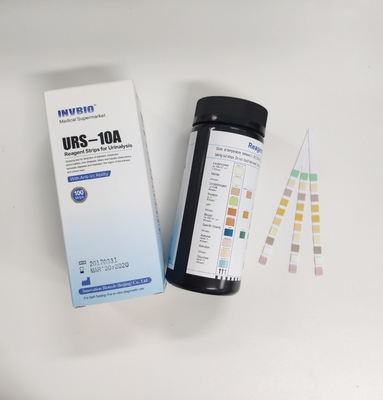 고정밀도 글루코스 빌리루빈 소변 검사 시험은 3.00 밀리미터 10 매개 변수를 벗깁니다