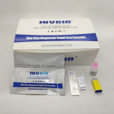 가정 25pcs/에서 SARS-CoV-2 혈청 플라스마 이그그 igm 항체 시험 키트는 권투합니다