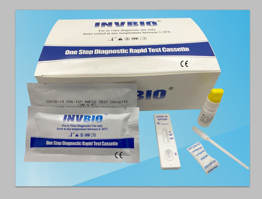 항체 COVID19를 위한 CE FSC FDA 이그그 이그텀 아교질금 신속 시험 장비