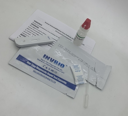 의학 IVD 보존혈액 트리 라인 HIV 신속 시험 장비 정확도 99%