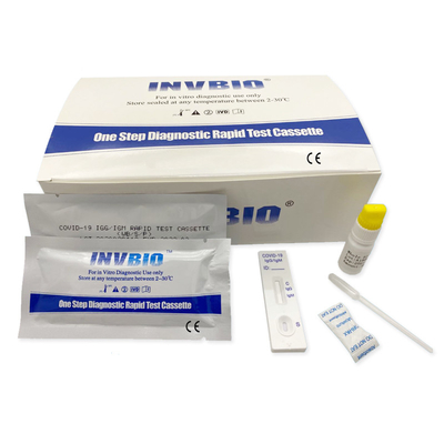 FDA CE는 코비드 19 신속 시험 카드 이그그 igm 항체 가정 키트를 승인했습니다